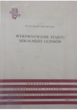 Wyrównywanie startu szkolnego uczniów
