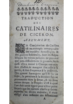 Ciceron 3 książki 1726 r.
