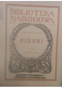 Pieśni i wybór innych wierszy, 1948 r.