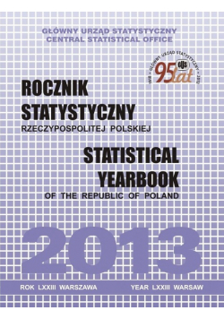 Rocznik statystyczny Rzeczypospolitej Polskiej rok LXXIII