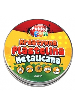 Kreatywna plastelina - Metaliczna zielona