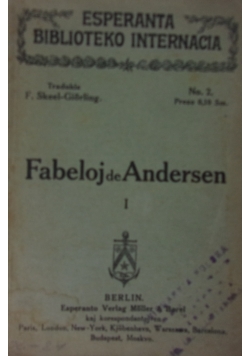 Fabeloj de Andersen, ok.1910r.