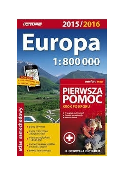 Europa. Atlas Samochodowy 1:800 000