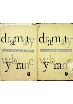 Rostworowski Dramaty wybrane 2 tomy