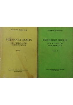 Fizjologia roślin dla wydziałów ogrodniczych, część I-II