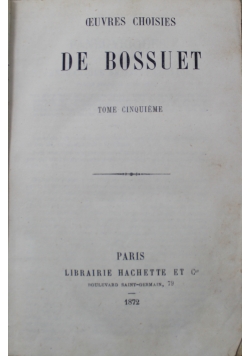 De Bossuet 1872 r.
