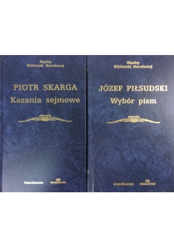 Wybór pism/Kazanie sejmowe, zestaw 2 książek