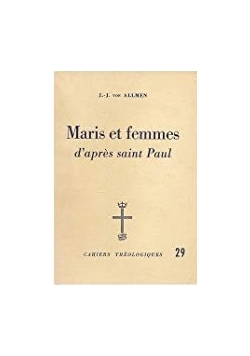 Maris et femmes d'apres saint Paul