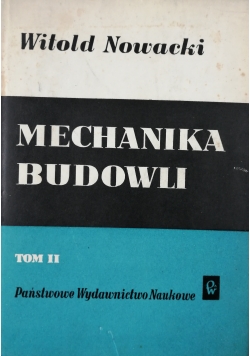 Mechanika budowli tom II