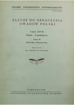 Klucze do oznaczania owadów Polski Zeszyt 36