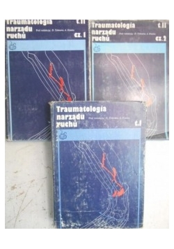 Traumatologia narządu ruchu, zestaw 3 książek