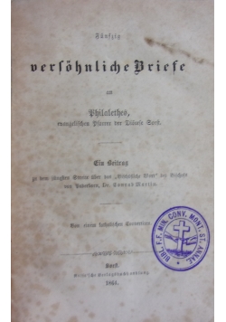 Funfizg versohnliche Briefe, 1864 r.