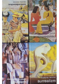 Kubizm  Impresjonizm  Surrealizm  Postimpresjoniści  4 Tomy
