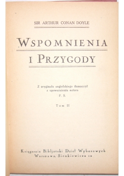 Wspomnienia i Przygody