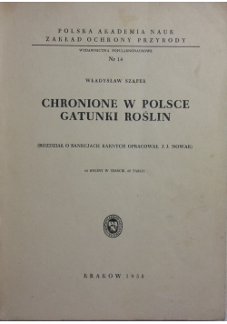 Chronione W Polsce Gatunki Roślin