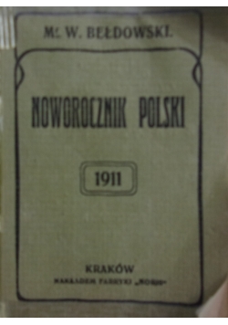 Noworocznik Polski ,1911 r.