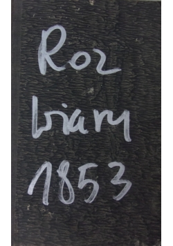 Roczniki rozkrzewiania wiary, 1853 r.