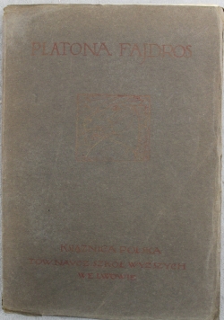 Platona Fajdros 1932 r