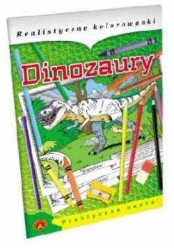 Realistyczne kolorowanki - Dinozaury ALEX