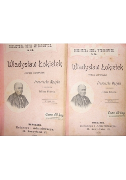 Władysław Łokietek, tom I-II, 1898r.