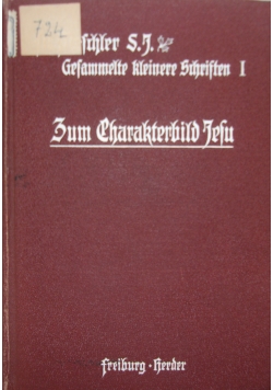 Gefammelte Aleinere Schriften, 1909 r.