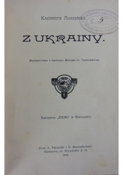 Z Ukrainy, 1914 r.