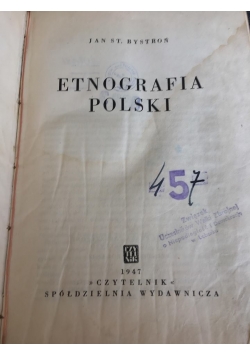 Etnografia Polski, 1947 r.