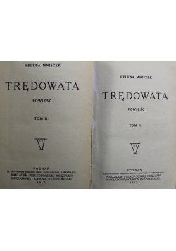 Trędowata Tom I i II 1917 r.