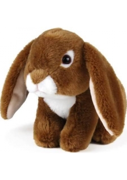 Królik siedzący brązowy 15 cm ACP