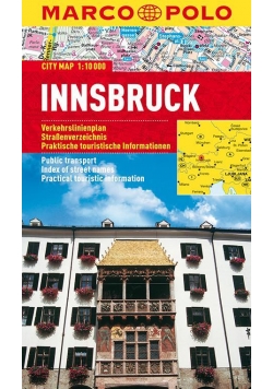 Plan Miasta Marco Polo. Innsbruck