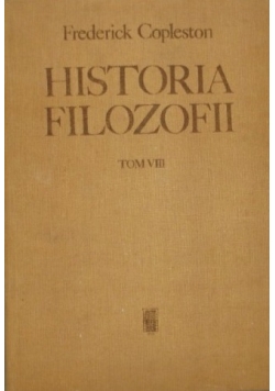 Historia filozofii Tom VIII
