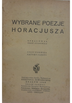Wybrane poezje Horacjusza, 1948r.
