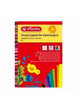 Zeszyt papierów kolorowych A5/10K (10szt)