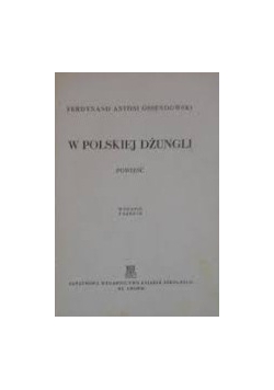 W polskiej dżungli, 1939r.
