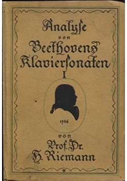Analyse von beethoven's klaviersonaten  1918 r