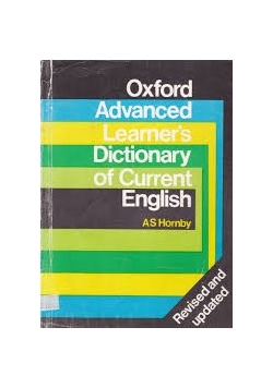 Oxford Advanced Dictionary of Current English