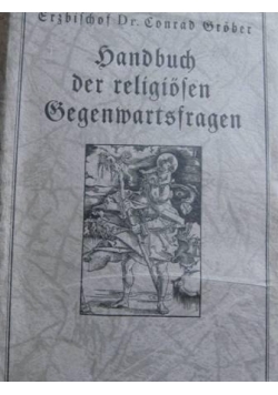 Handbuch der religiösen Gegenwartsfragen, 1937 r.