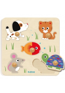 Drewniane puzzle - Bulle & Co