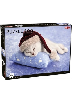Christmas Kitten Puzzle 500