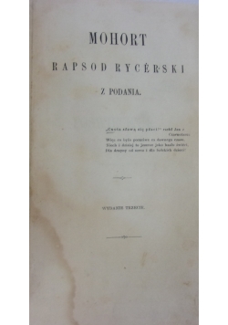 Poezyje Wincentego Pola,tom II, 1857r.