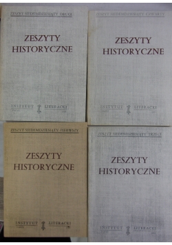 Zeszyty Historyczne Tom 71,72,73,74