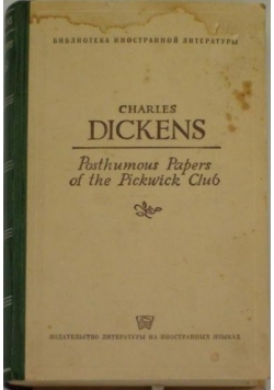 Posthumous Papers of the Pickwick Club,