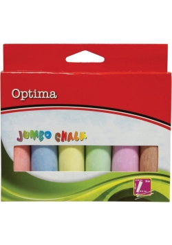 Kreda Jumbo 6 kolorów OPTIMA