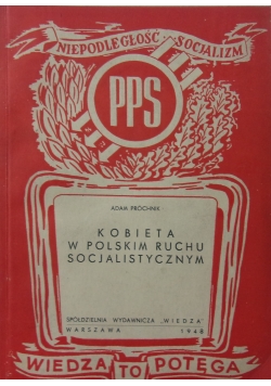 Kobieta w Polskim Ruchu Socjalistycznym ,1948 r.