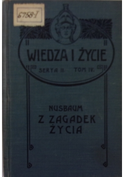 Z zagadek życia, 1908 r.