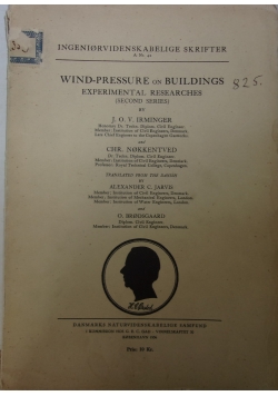 Wind-Pressure on Buildings, 1936 r.