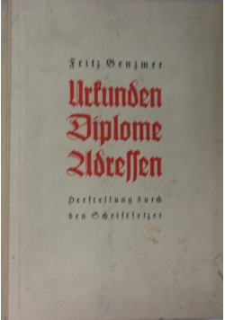 Urfunden diplome udressen