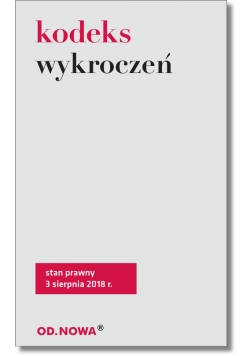 Kodeks wykroczeń
