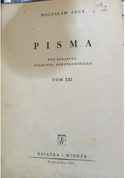 Pisma Tom XXI