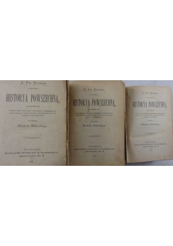 Historya Powszechna Tom od I do XII, 1887 r.